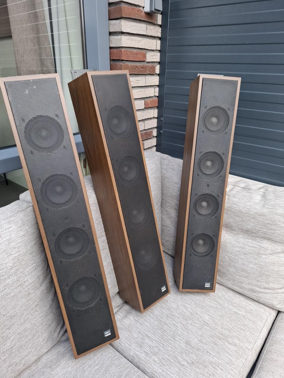 3 x KH Telewatt TS 20 .Speakers.