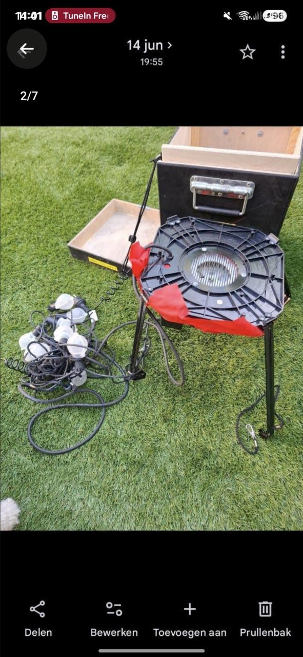 Blower met verlichting