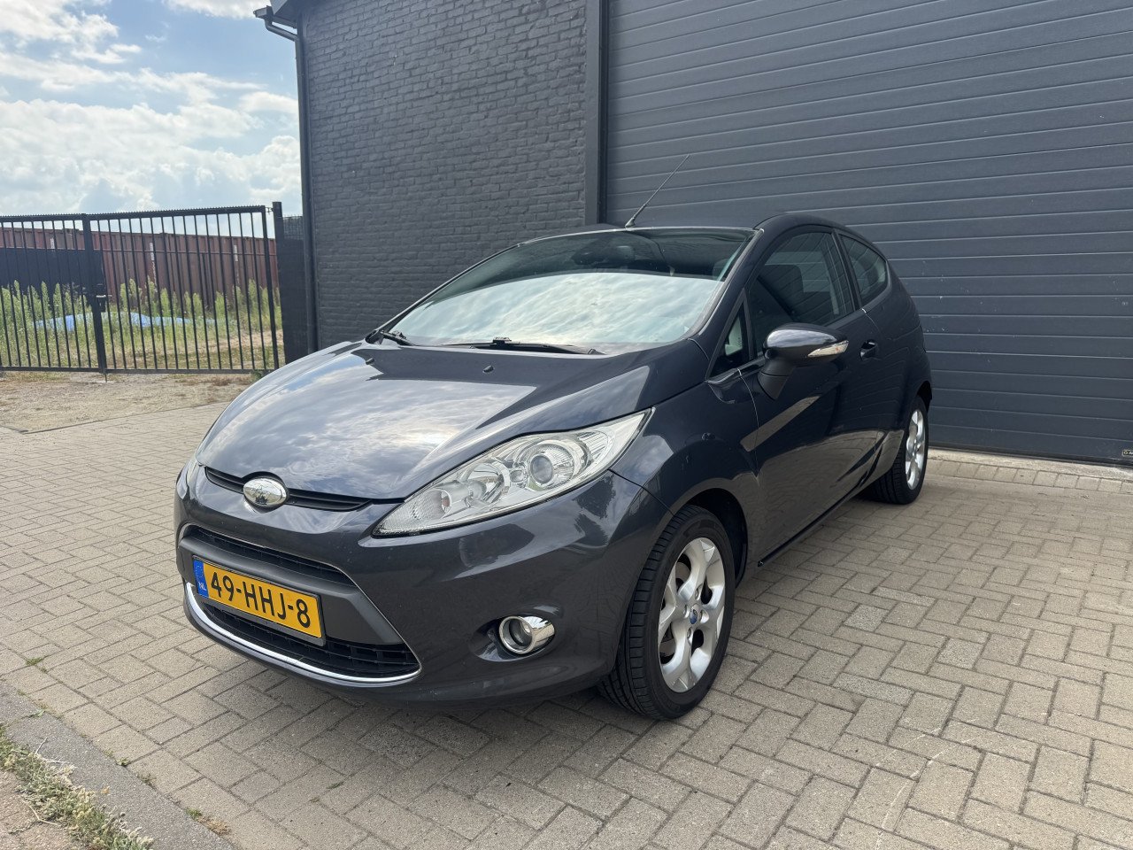 Ford Fiesta 1.25 44KW Titanium 3DRS 2009 Blauw Airco Pdc Apk Nap