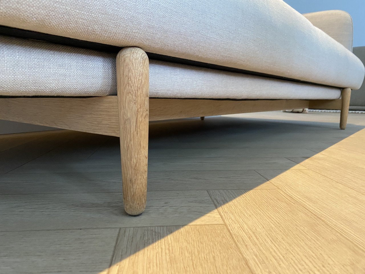 2,5 zits designbank Wendelbo zandkleur