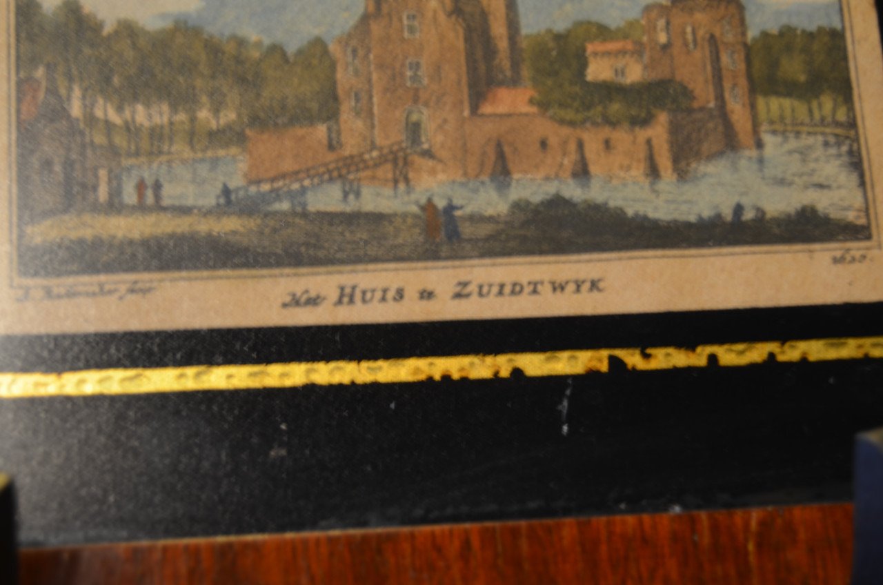 2 Kleine gravures van dezelfde maker: A Rademaker