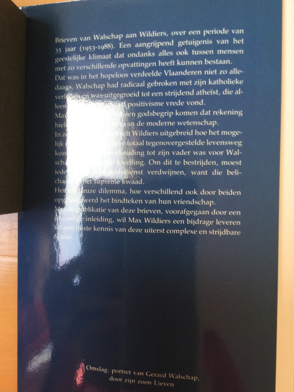 Max Wildiers Denkend aan Walschap