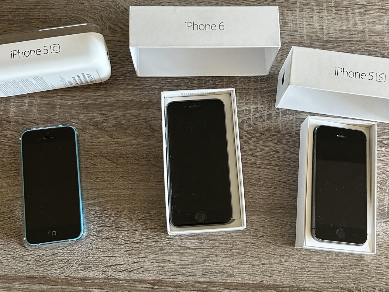 Diverse (oudere) iphones