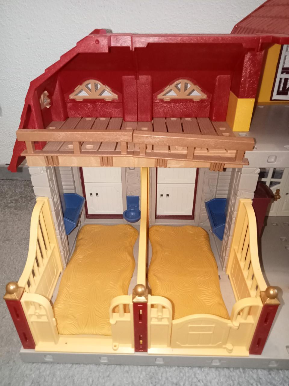 Playmobil paarden stal