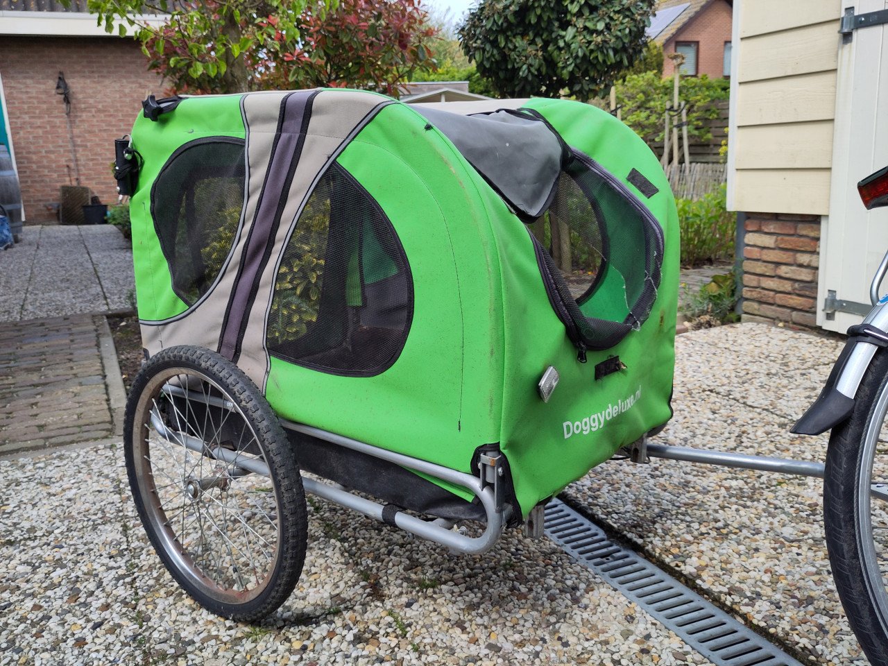 Doggy de Luxe fietskar voor hond