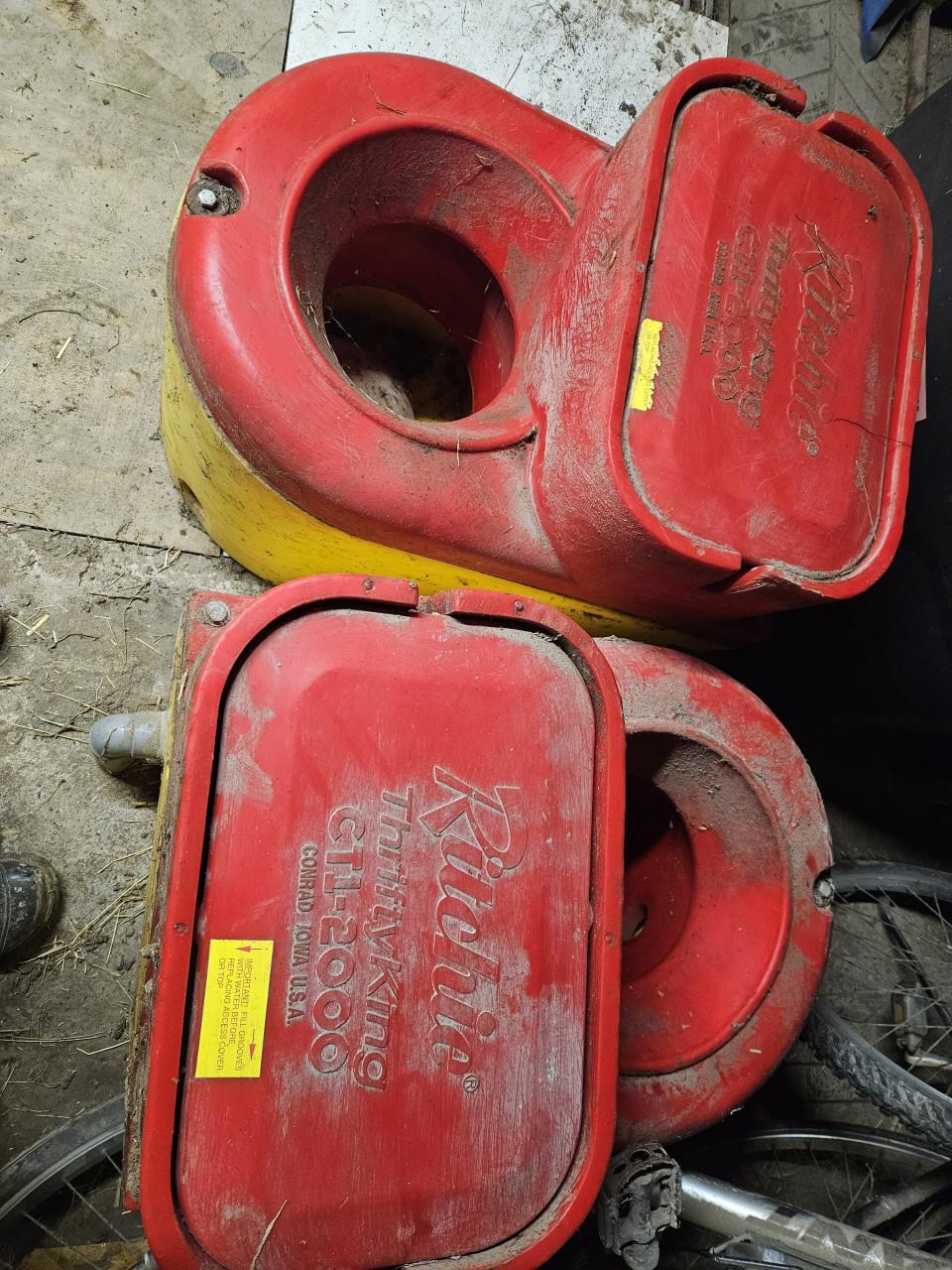 Vorst vrije drinkbakken