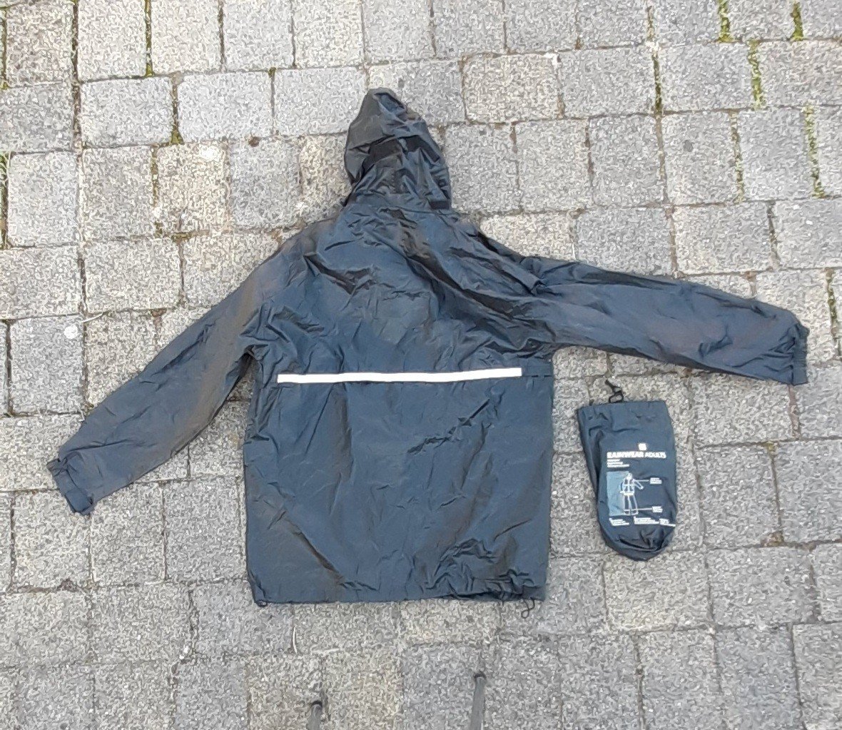 HEMA regenpak volwassenen, regenjas met capuchon