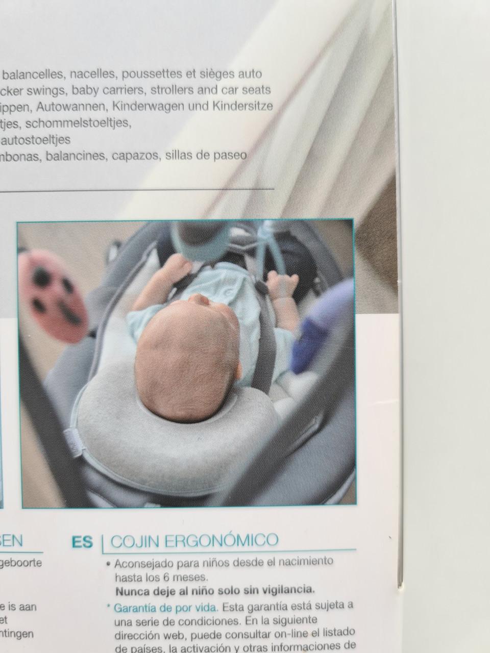 Ergonomische kussen voor baby van Babymoov