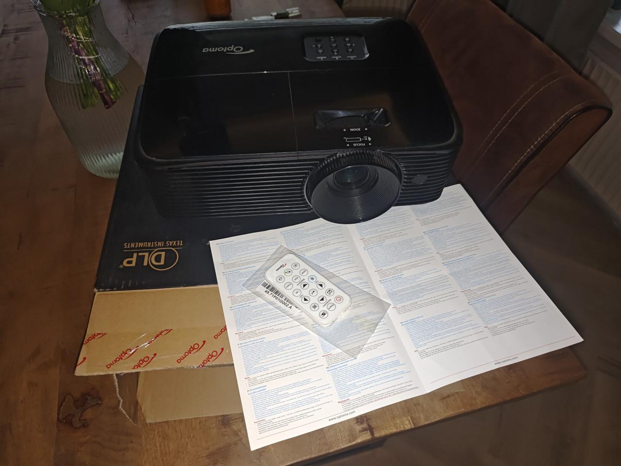 Optoma S334e DLP 3D FullHD Beamer in nieuwstaat