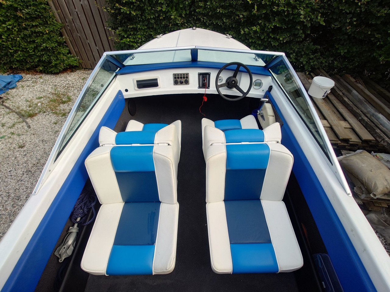 Beekman Ultra 450 met Riba Trailer, 55 PK motor en toebehoren