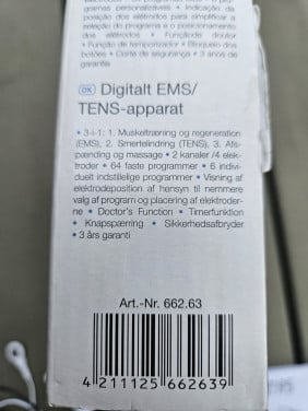 Sanitas SEM44 - Pijn therapie (TENS) & Spier stimulatie (EMS)