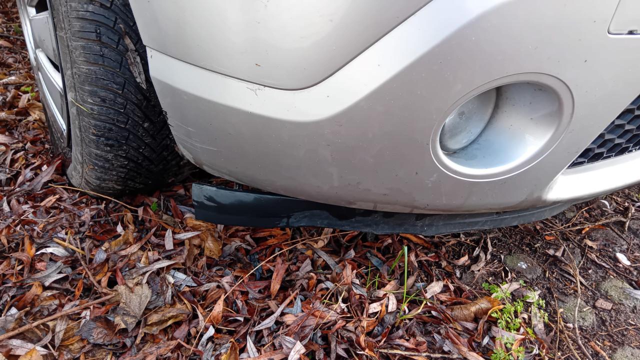 Oude auto, dacia sandero