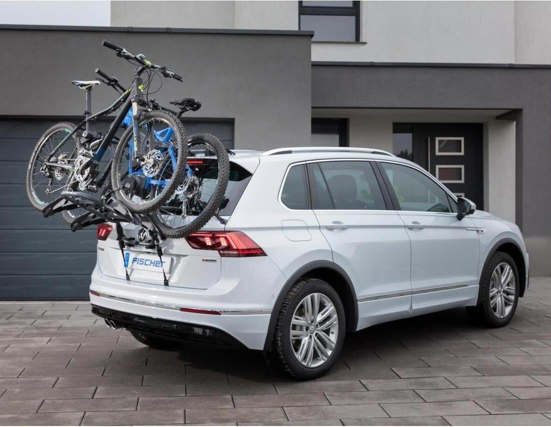 Fischer fietsendrager voor auto's zonder trekhaak