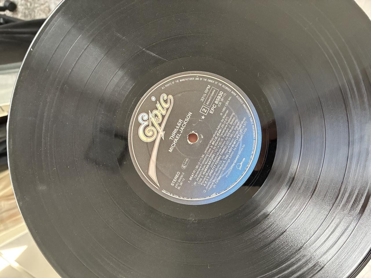 Michael Jackson Bad lp NL persing 1982