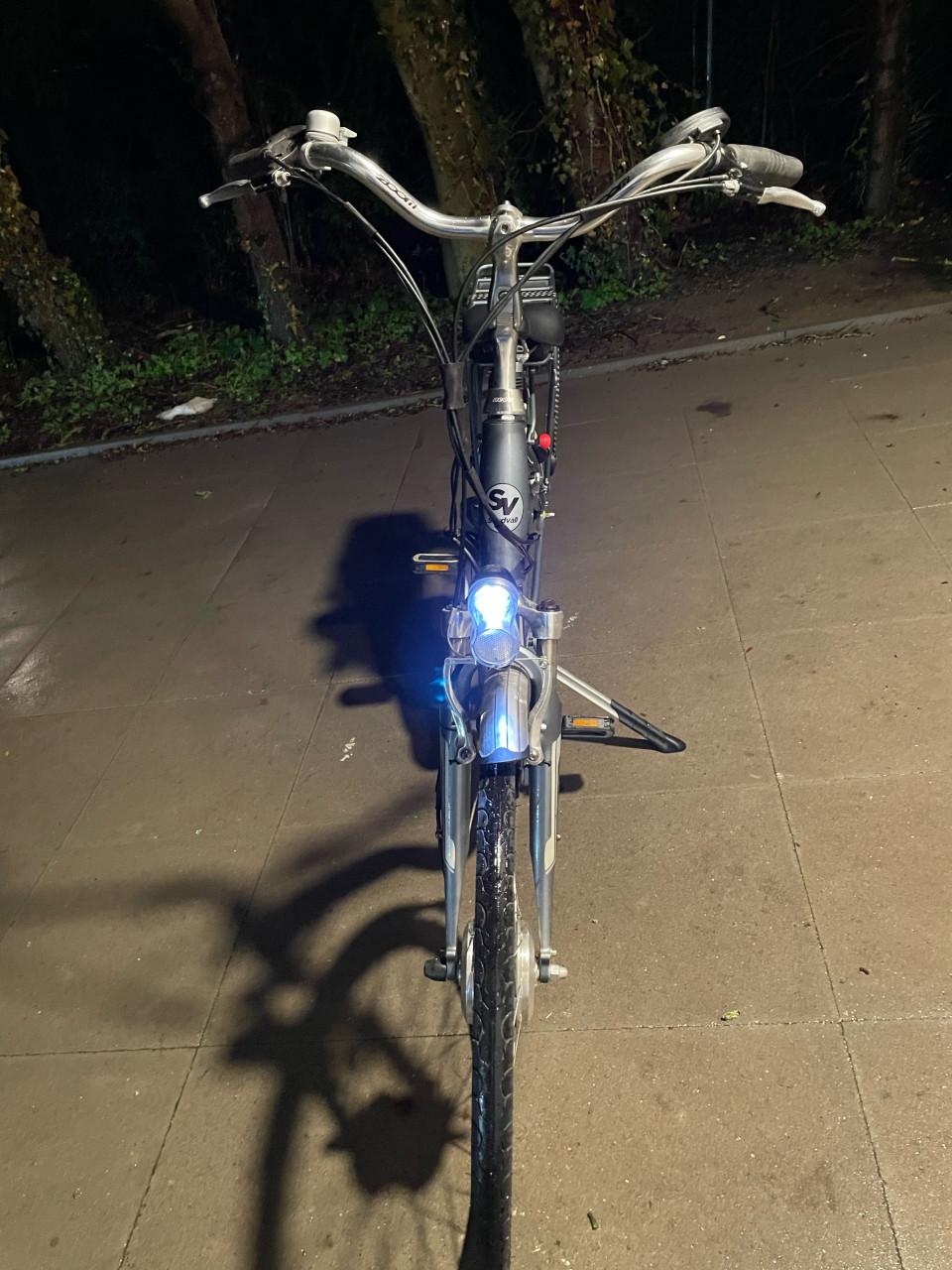 Damesfiets, elektrisch.