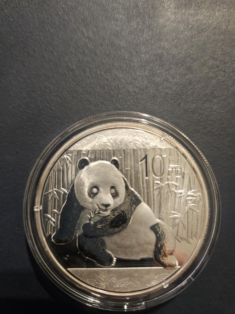 20x 1 oz zilver - Chinese Panda 2015 (20 stuks in tube)