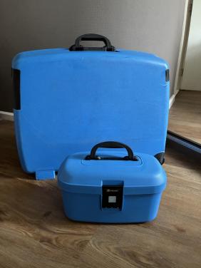 Delsey koffer + beautycase
