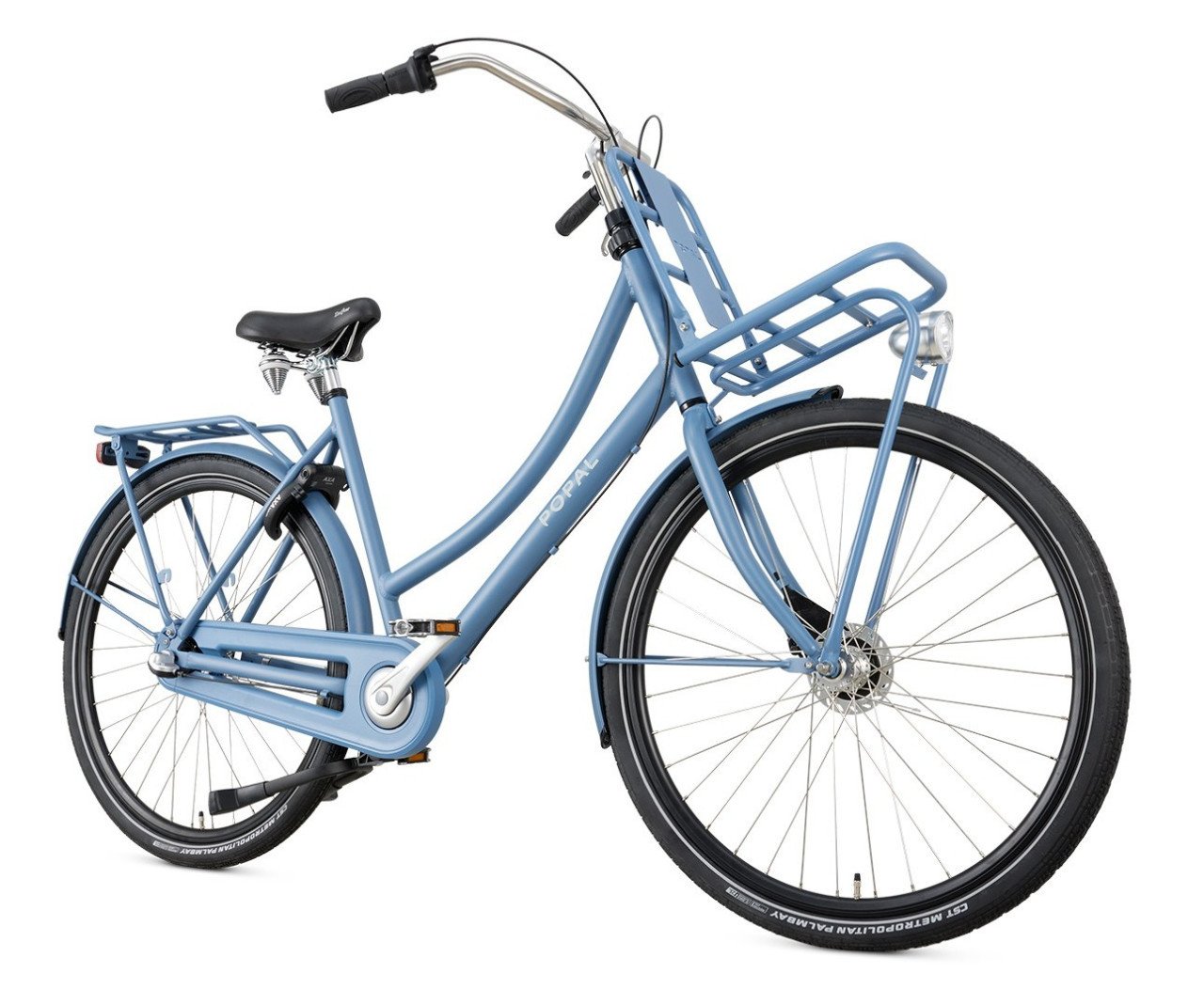 Nieuwe Popal 2025 Daily Dutch Prestige N3RN Damesfiets 47cm Remnaaf 3 versn