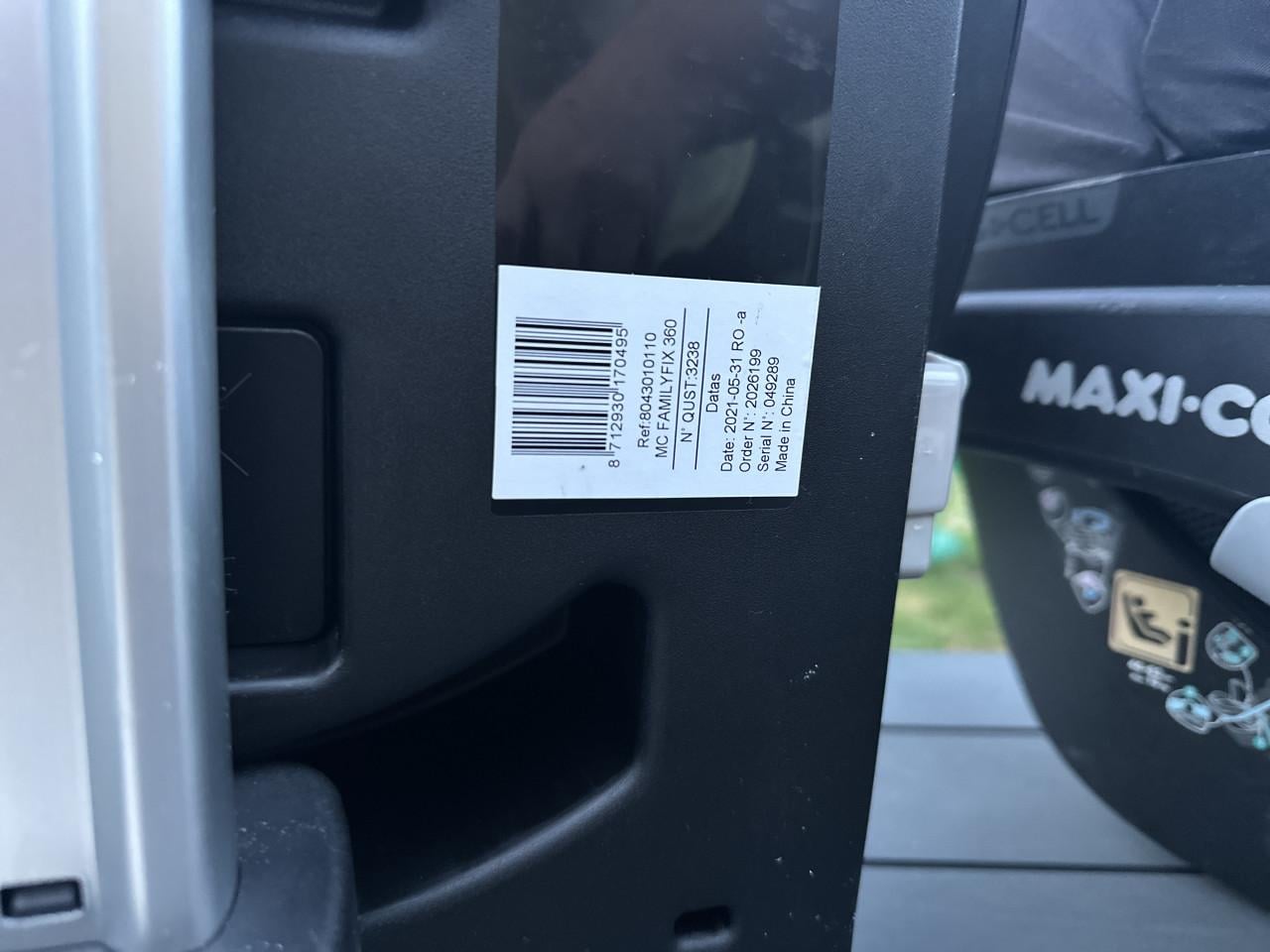 Familyfix Maxicosi isofix 2 stuks