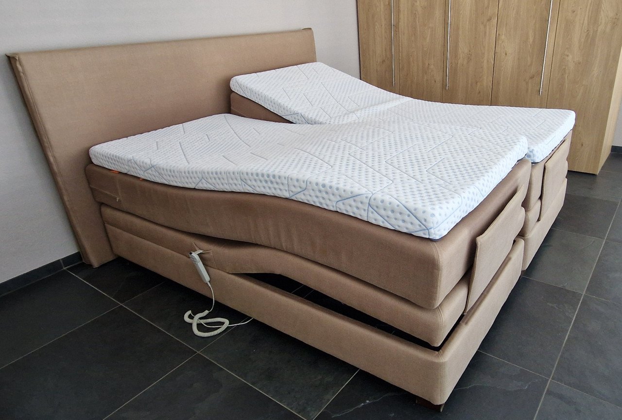 Boxspring 180x200 | Elektrisch verstelbaar | Incl. 2 nieuwe toppers