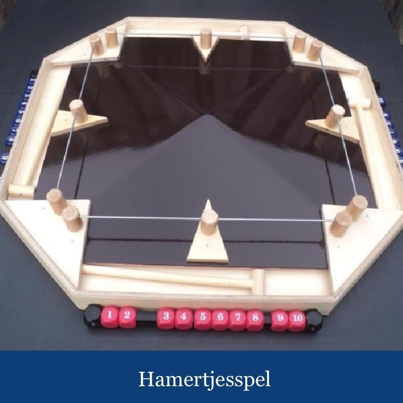 De enige, echte Oudhollandse spelletjes te huur