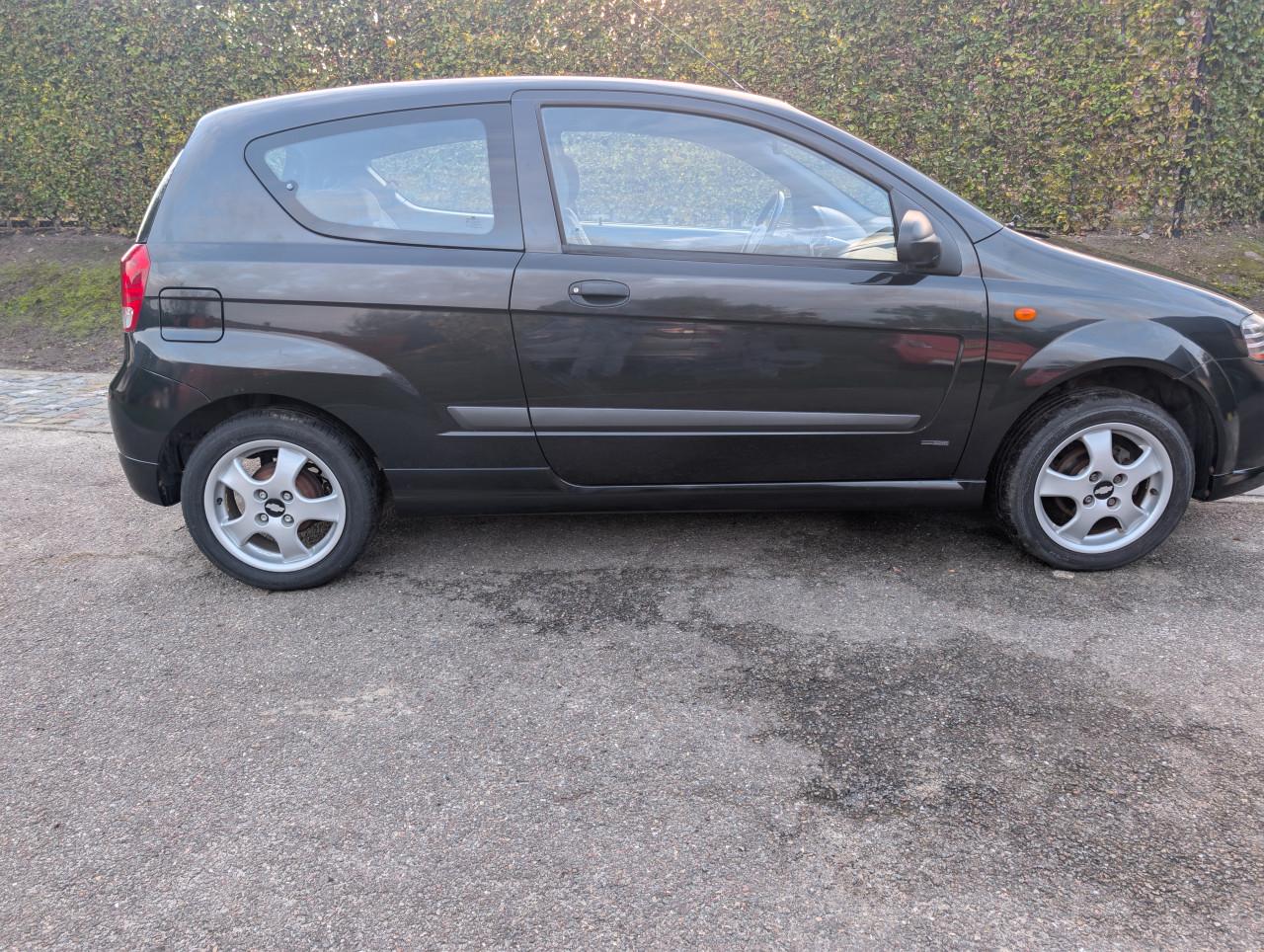 Chevrolet Kalos 1.4 automaat, zwart, 24.001 km, APK 04-2027