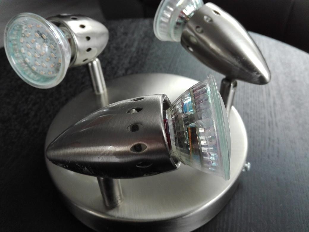 Mooie Led plafondlamp incl. 3 ledlampen