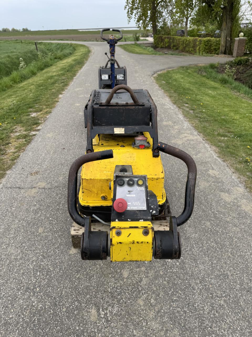 Wacker DPU 100-70 trilplaat