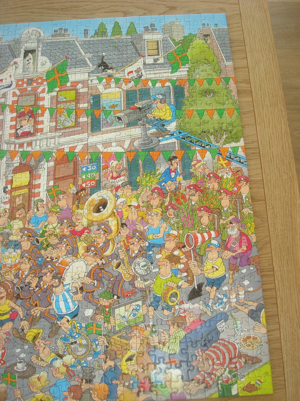 Complete Jan van Haasteren puzzel De 4 daagse Nijmegen 100 jaar