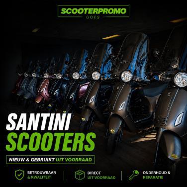 Scooterpromo Goes | Grote voorraad nieuwe SANTINI scooters