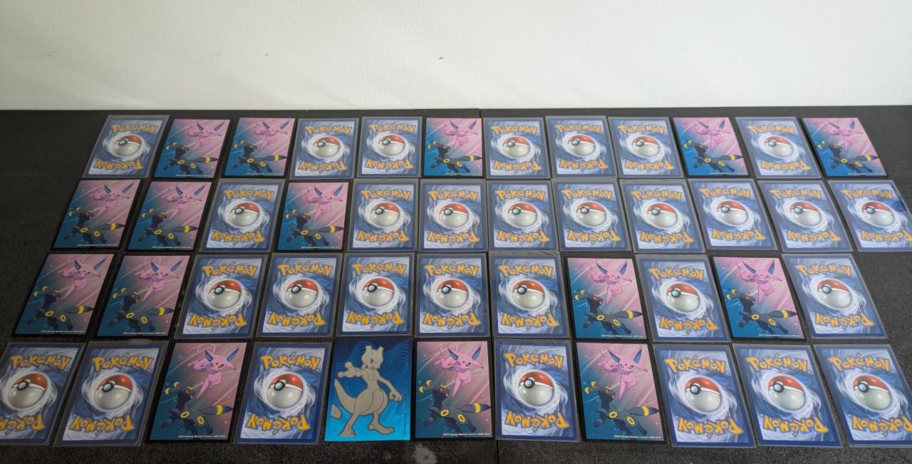 46 zeldzame ex pokemon kaarten