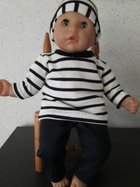 Poppenkleertjes babypop 36 cm