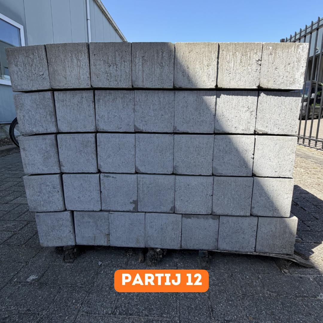 Restpartijen sierbestrating – diverse soorten vanaf €15
