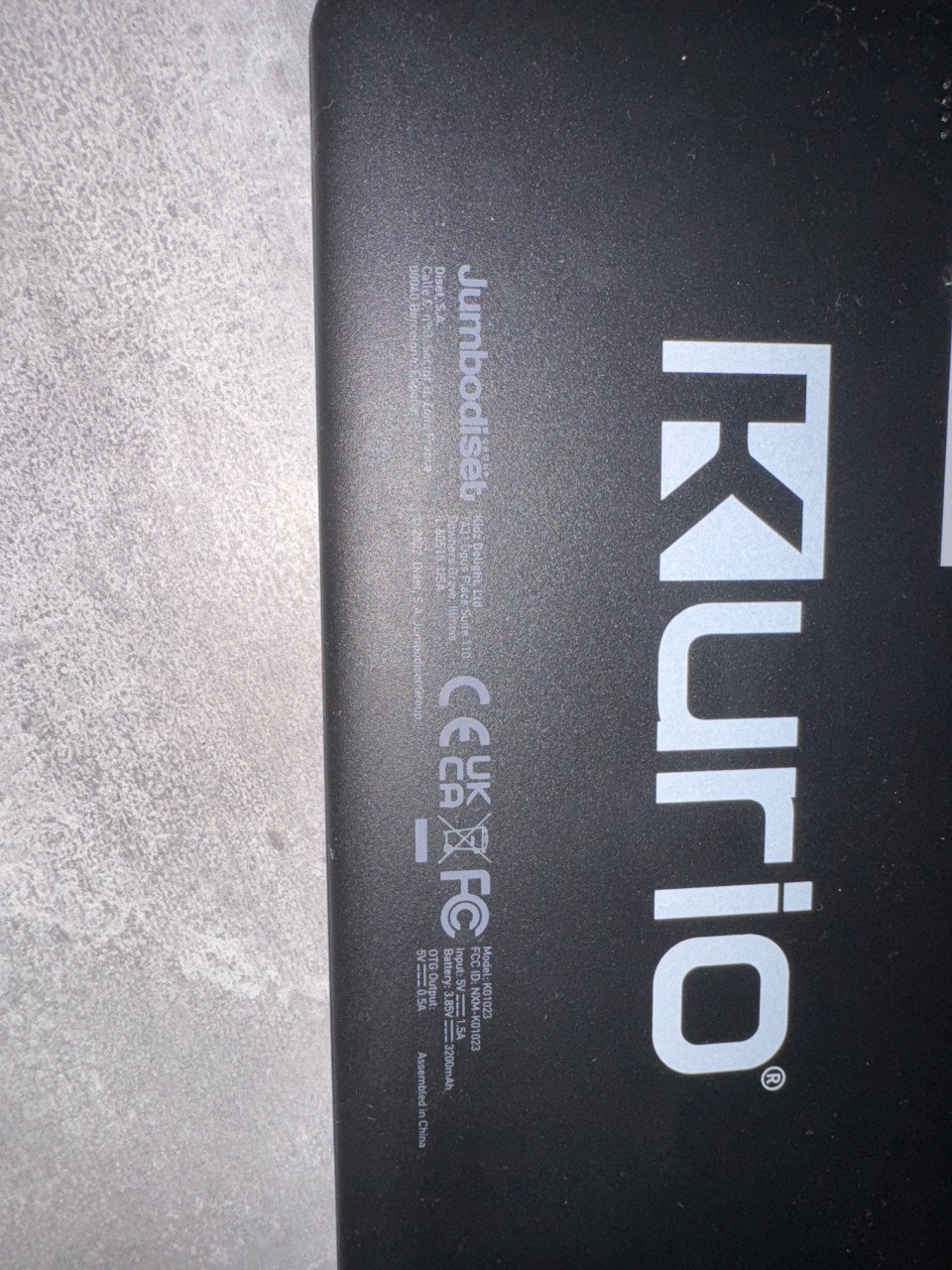 Kurio kinder tablet