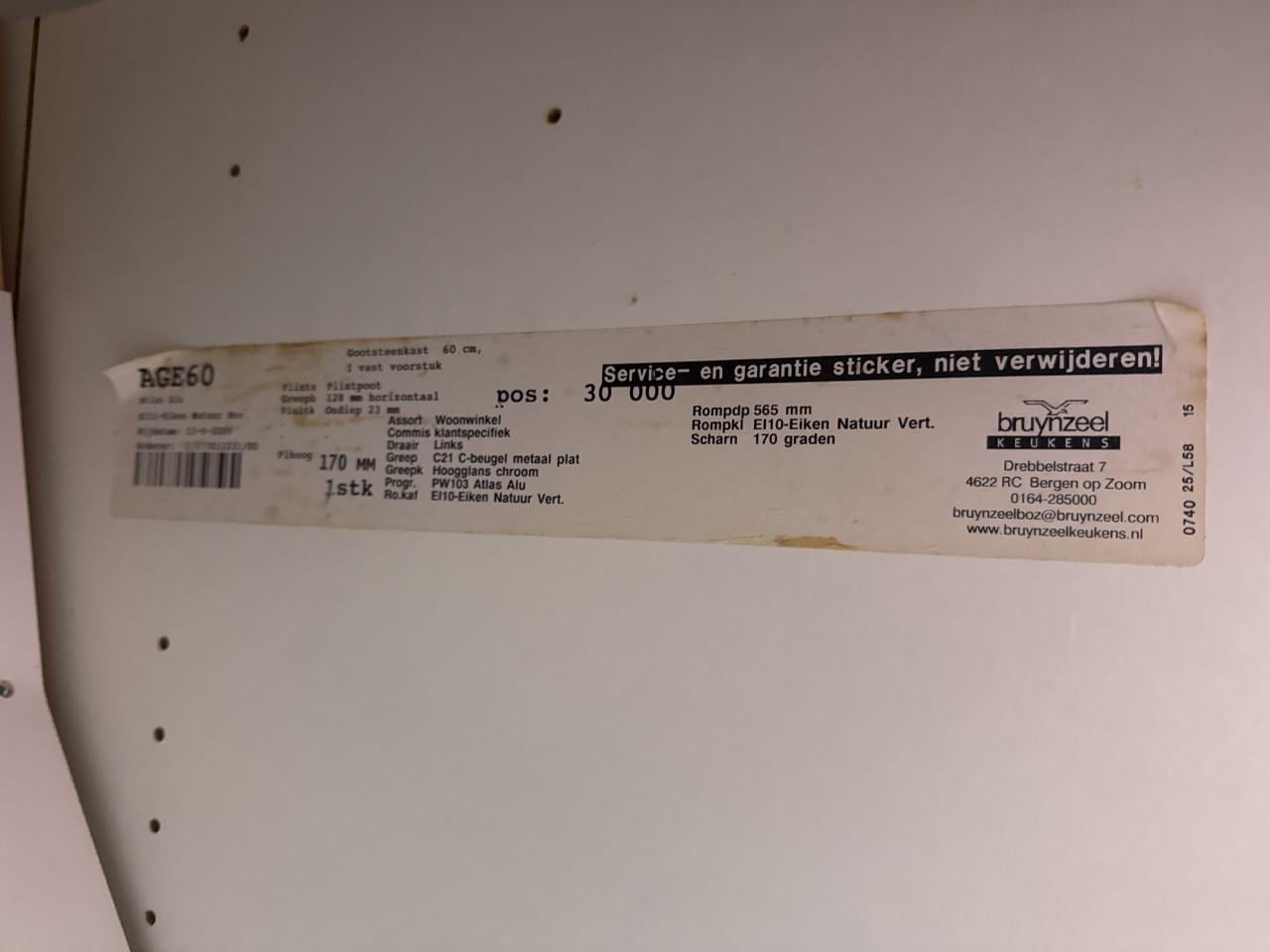 Bruynzeel Keukenblok