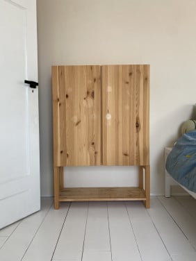 IKEA ivar kast grenen