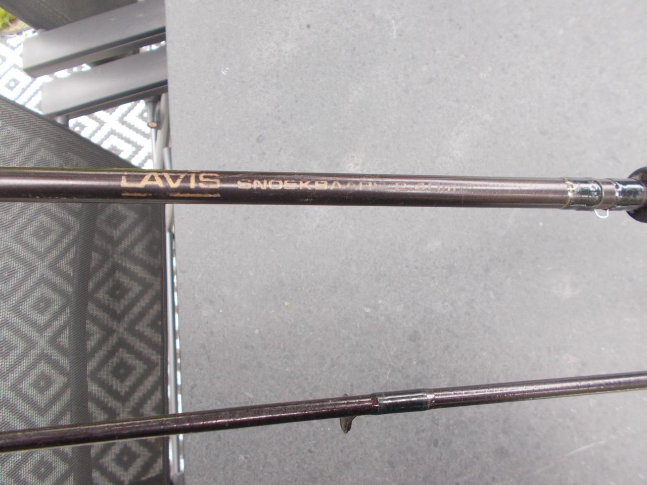 Snoekbaarshengel,lengte 240 cm