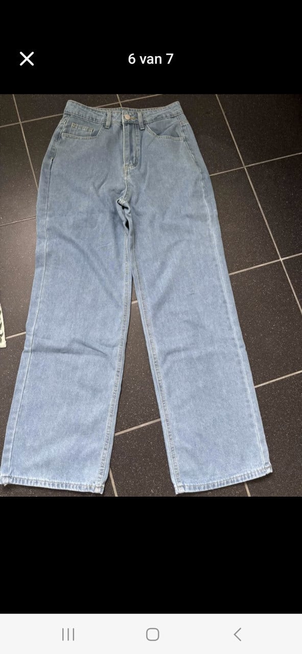 Levi's, zara,shein meiden jeans maat s
