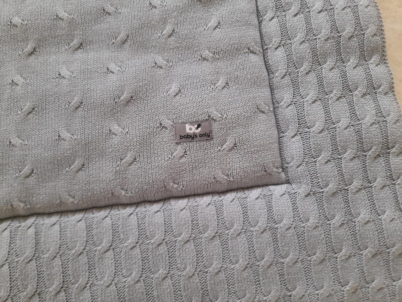 Baby's Only Boxkleed Cable Stonegreen 80x100cm (z,g,a,n,)