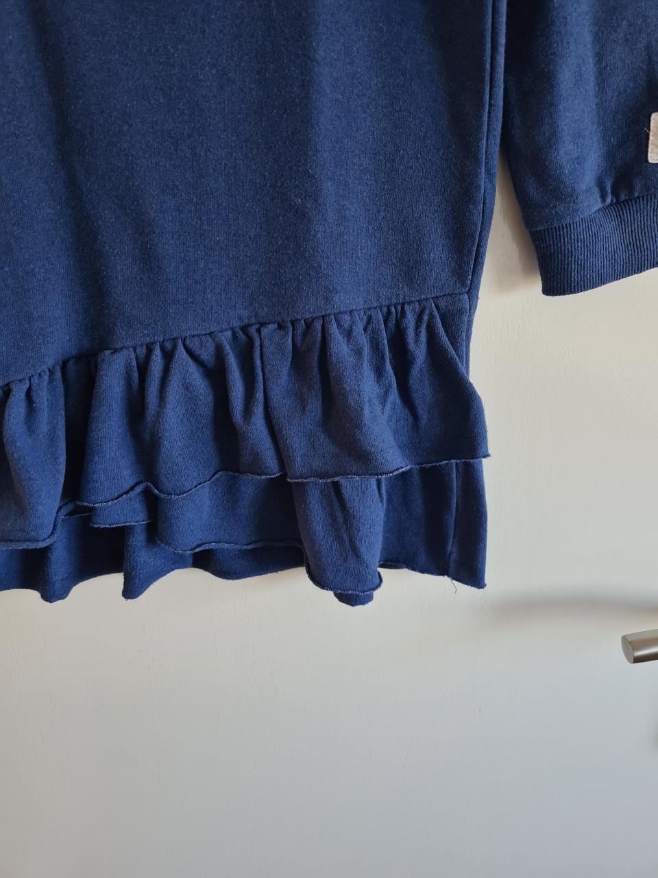 Hema Jurk Maat 122/128 - Donkerblauw