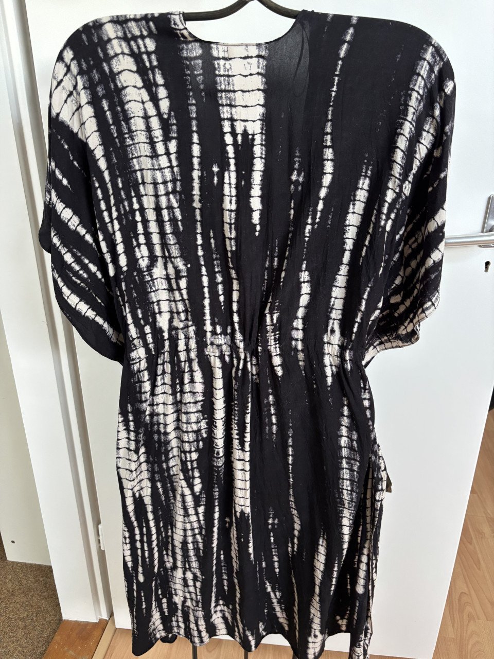 Tunique zwart wit, one size