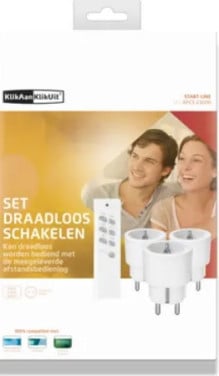 KlikAanKlikUit Set draadloos schakelen
