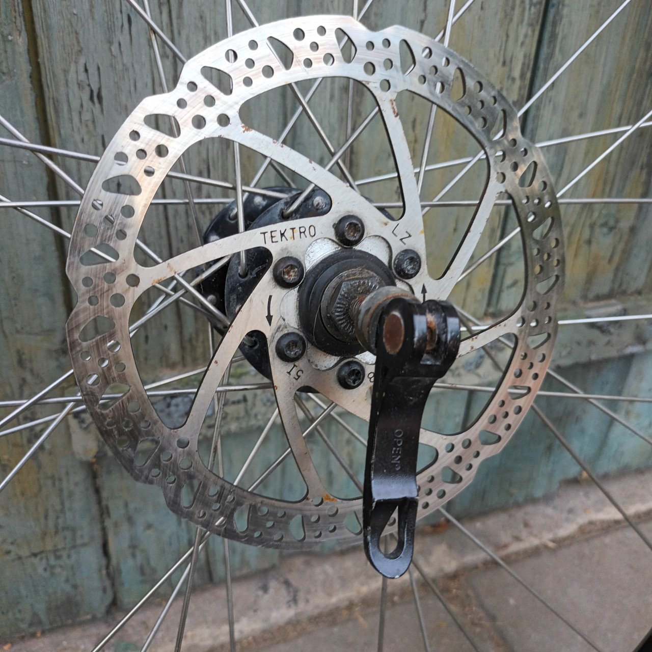 Cube-voorwiel MTB