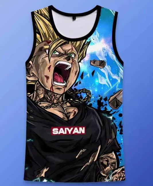 Dragonball Z DBZ t-shirts, tank tops en shorts, nieuw