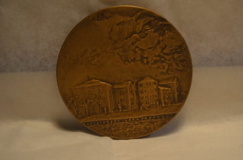 Grote bronzen penning Hochschule Bremerhaven