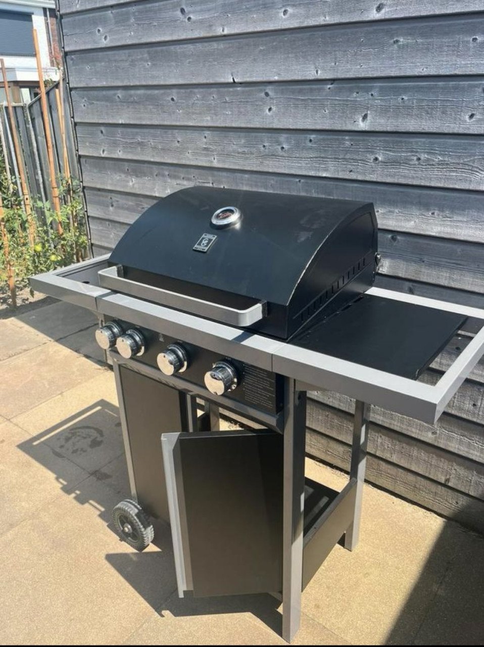 Nieuwe gasbbq