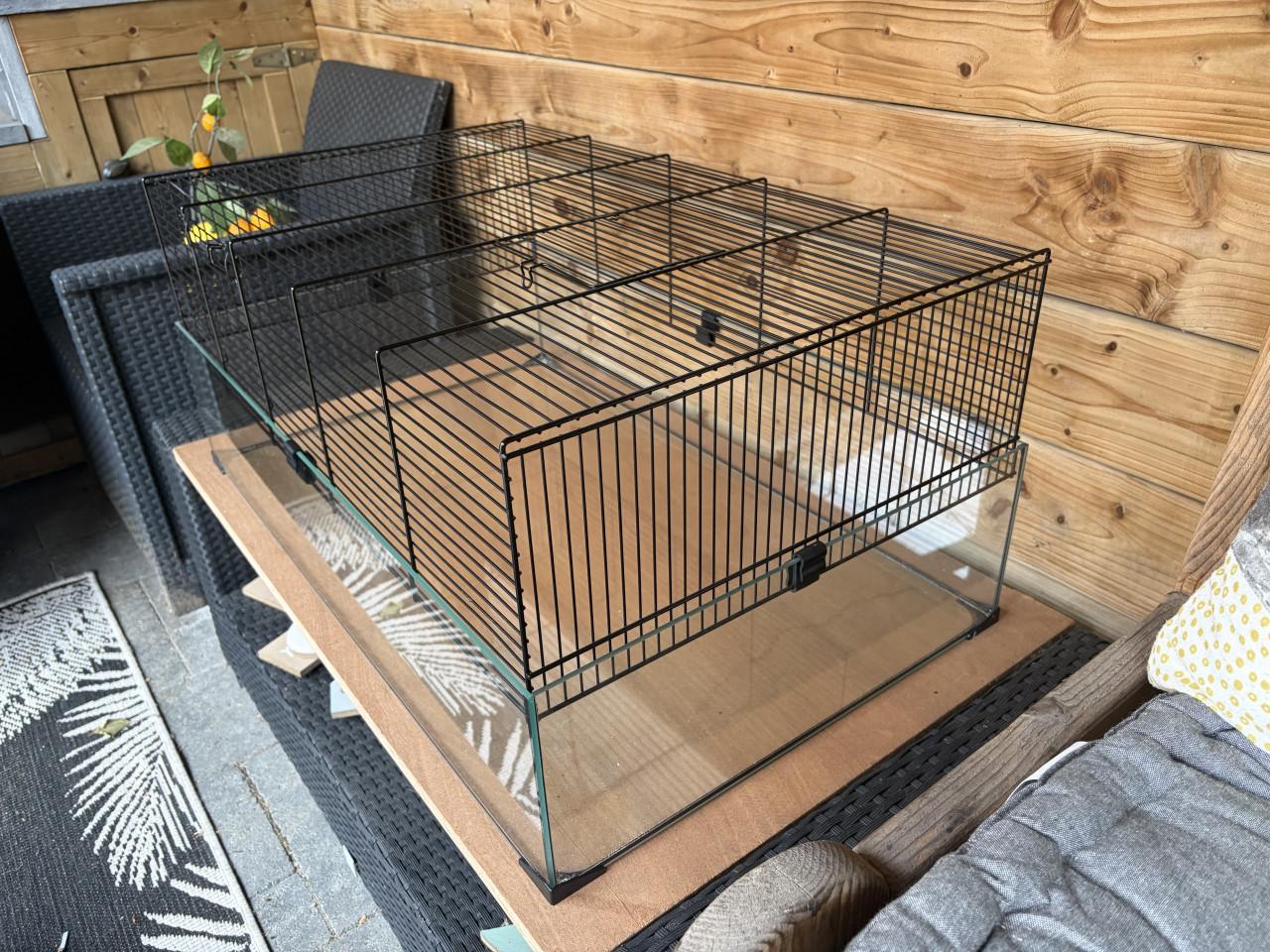 Hamsterkooi + toebehoren
