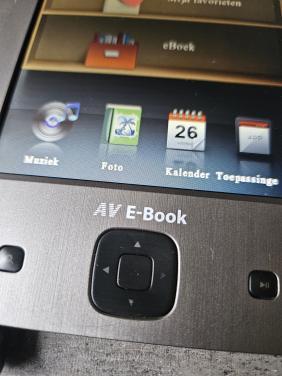Zgan autovision AV-701 e-reader in nette en werkende staat