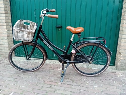 Sparta Pick-up meisjesfiets 24inch inclusief mandje