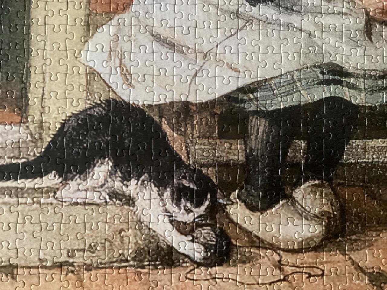 4 legpuzzels Corn.Jetses / Ot en Sien